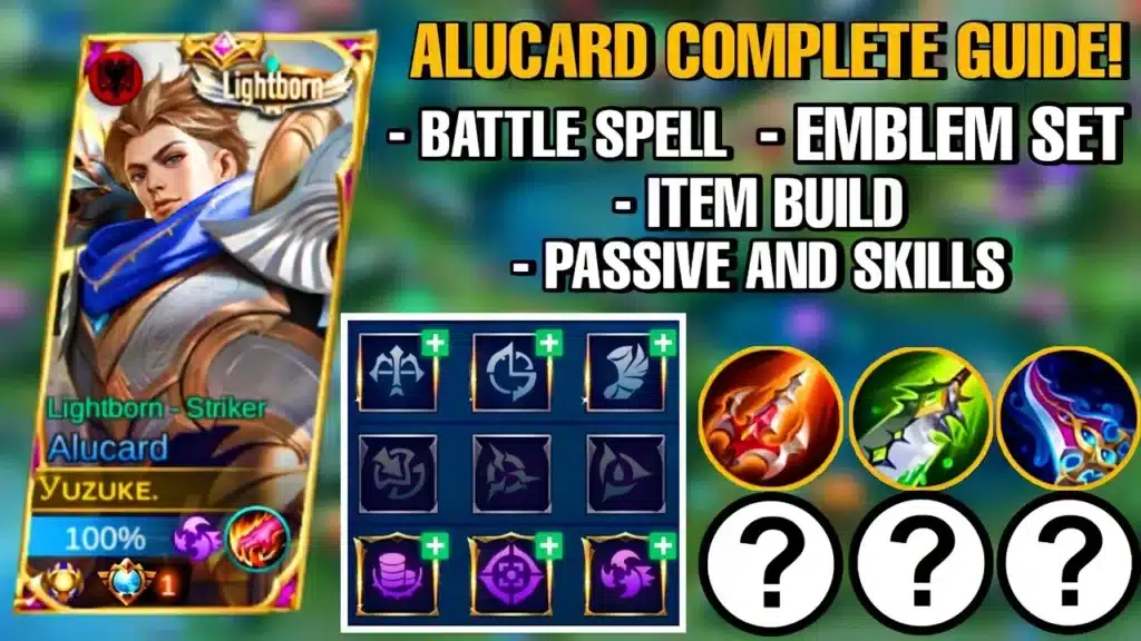 Mobile Legends Alucard Pro guide