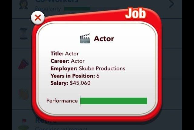 Become An Actor In Bitlife
