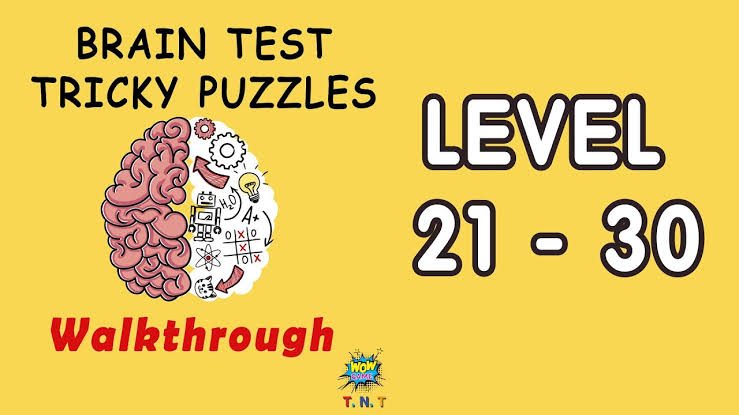 Brain Test Level 21-30 Answers