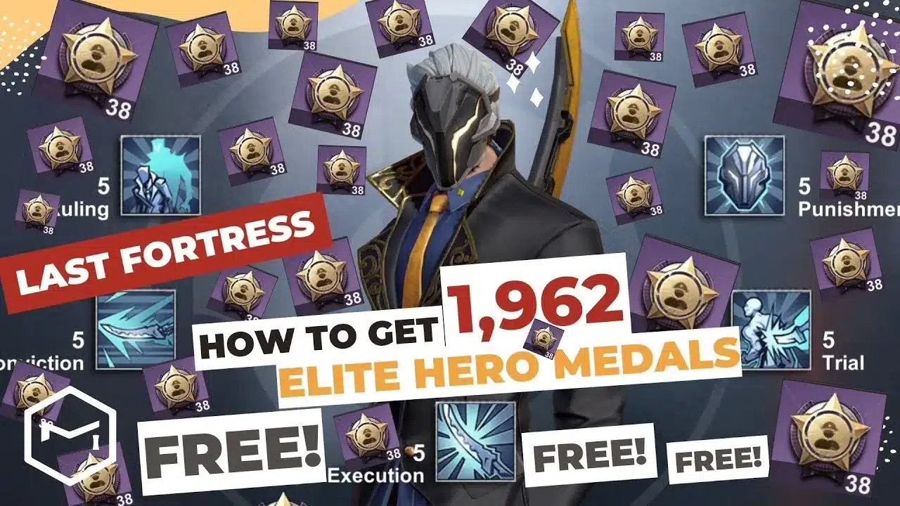 How to Get 1962 Elite Hero Medals for Free Last Fortress Underground