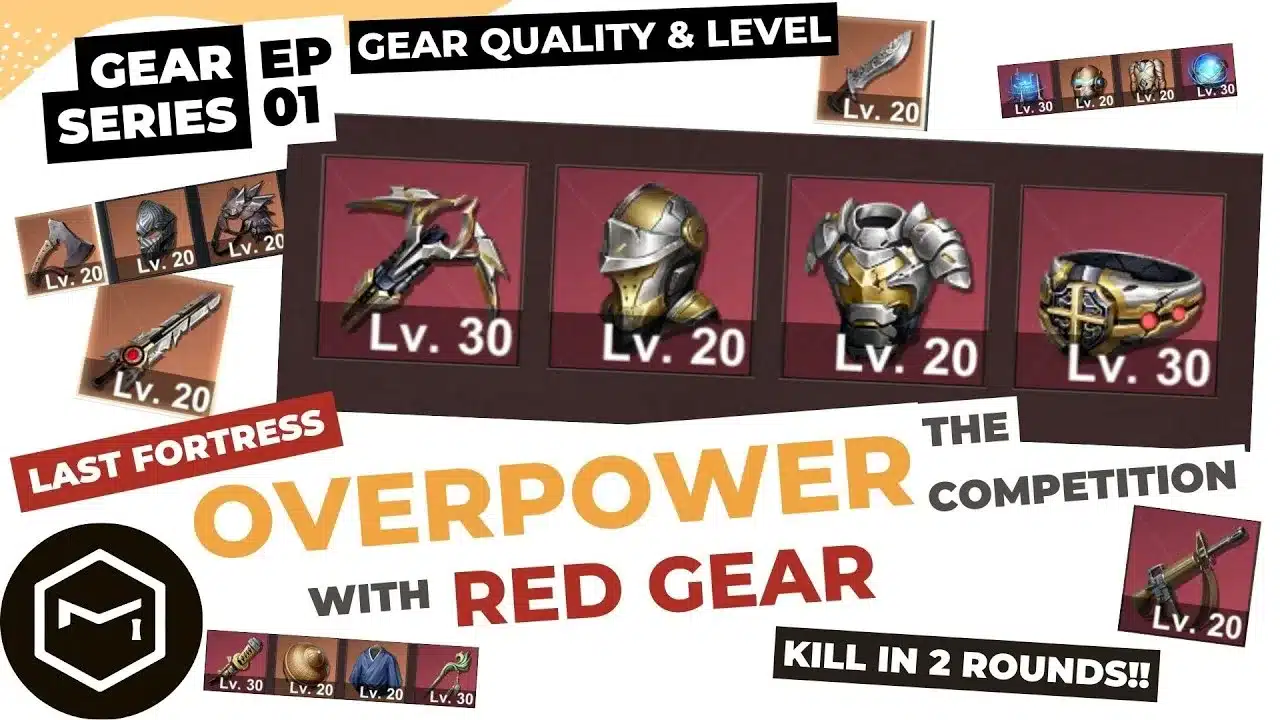 Last Fortress Underground: Gear Quality & Levels